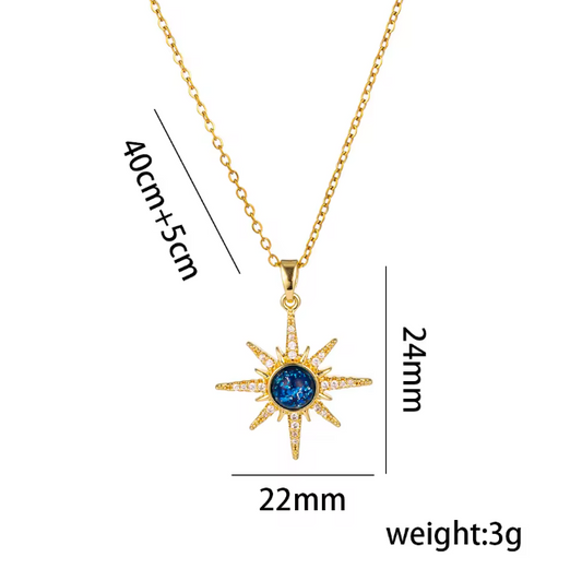 Celestial Starburst Necklace.