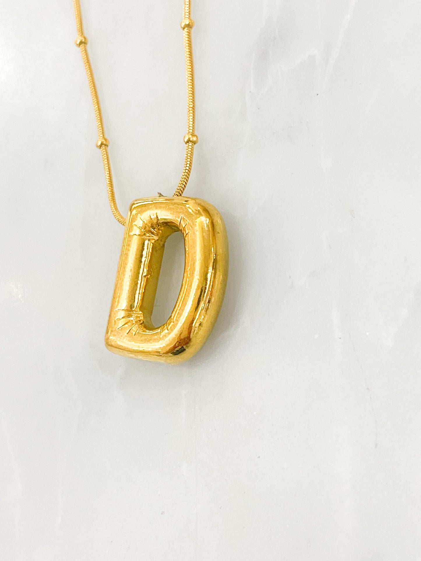 Bubble Alphabet Necklace image 5