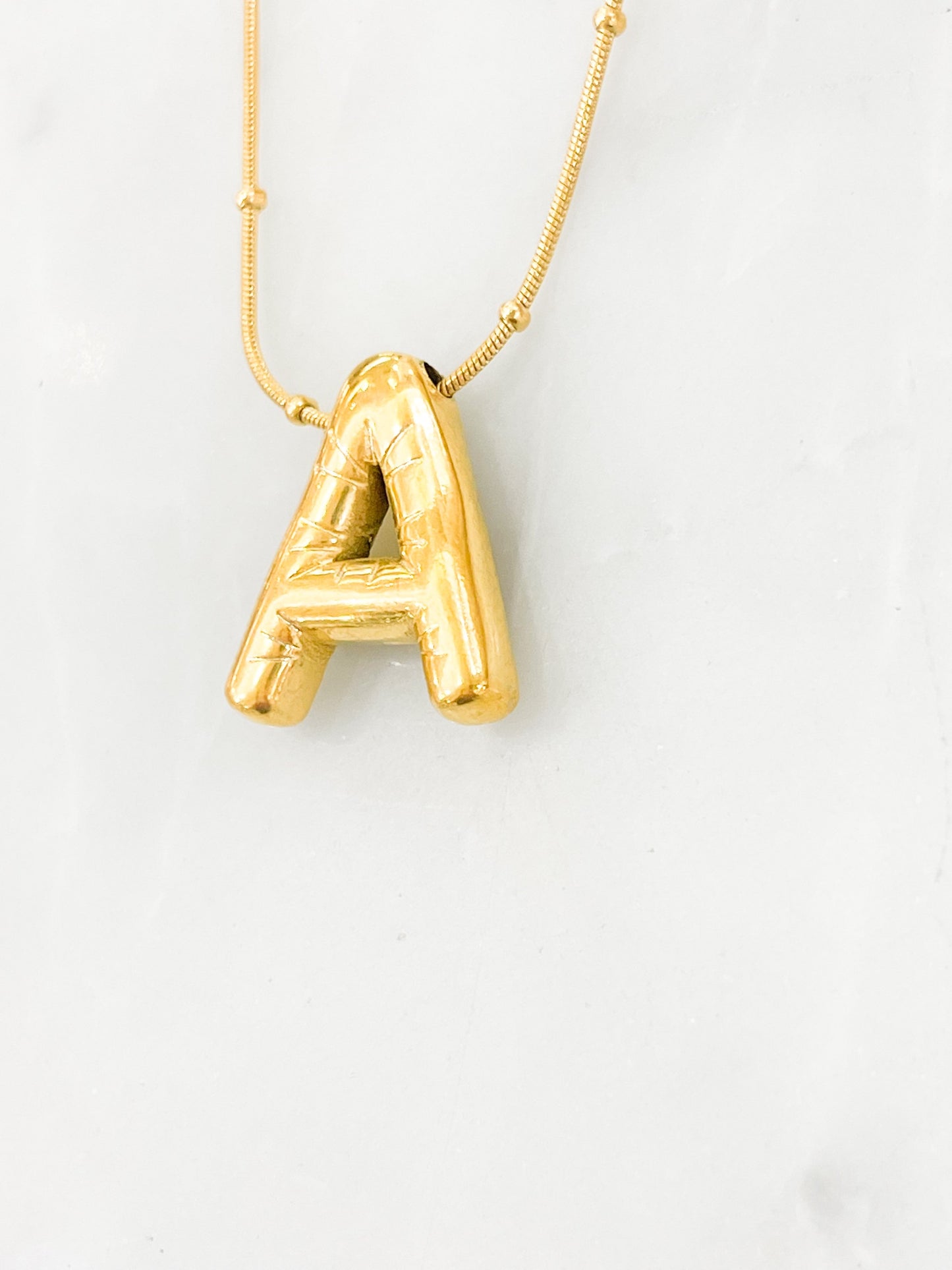 Bubble Alphabet Necklace image 8