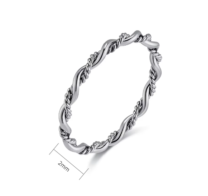 Twist Braid Ring12 image 2