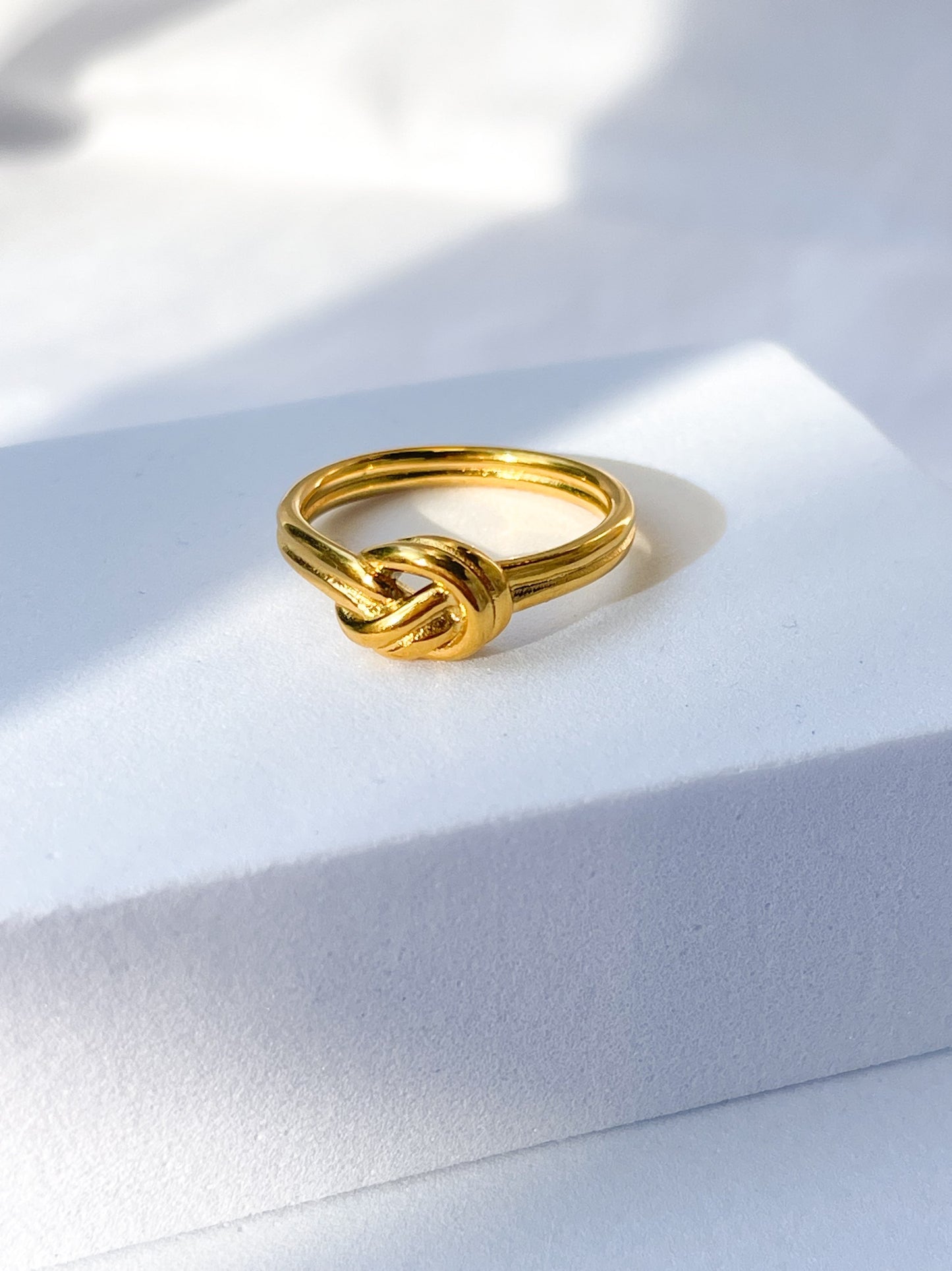 Gold knot Ring7 image 0