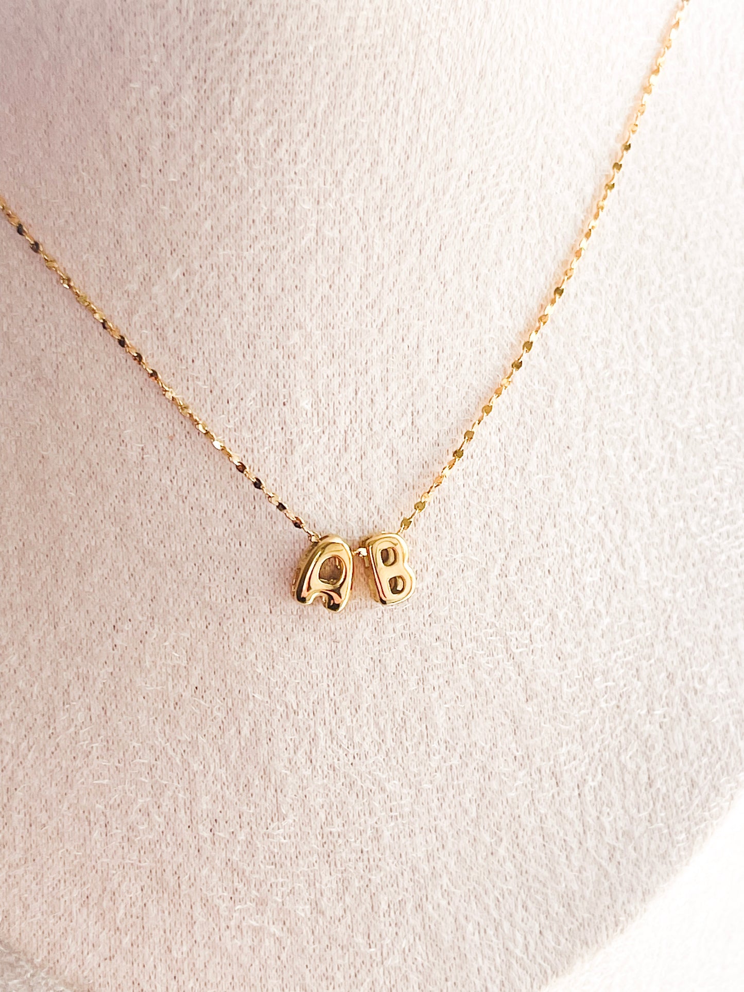Bubble Alphabet Charms