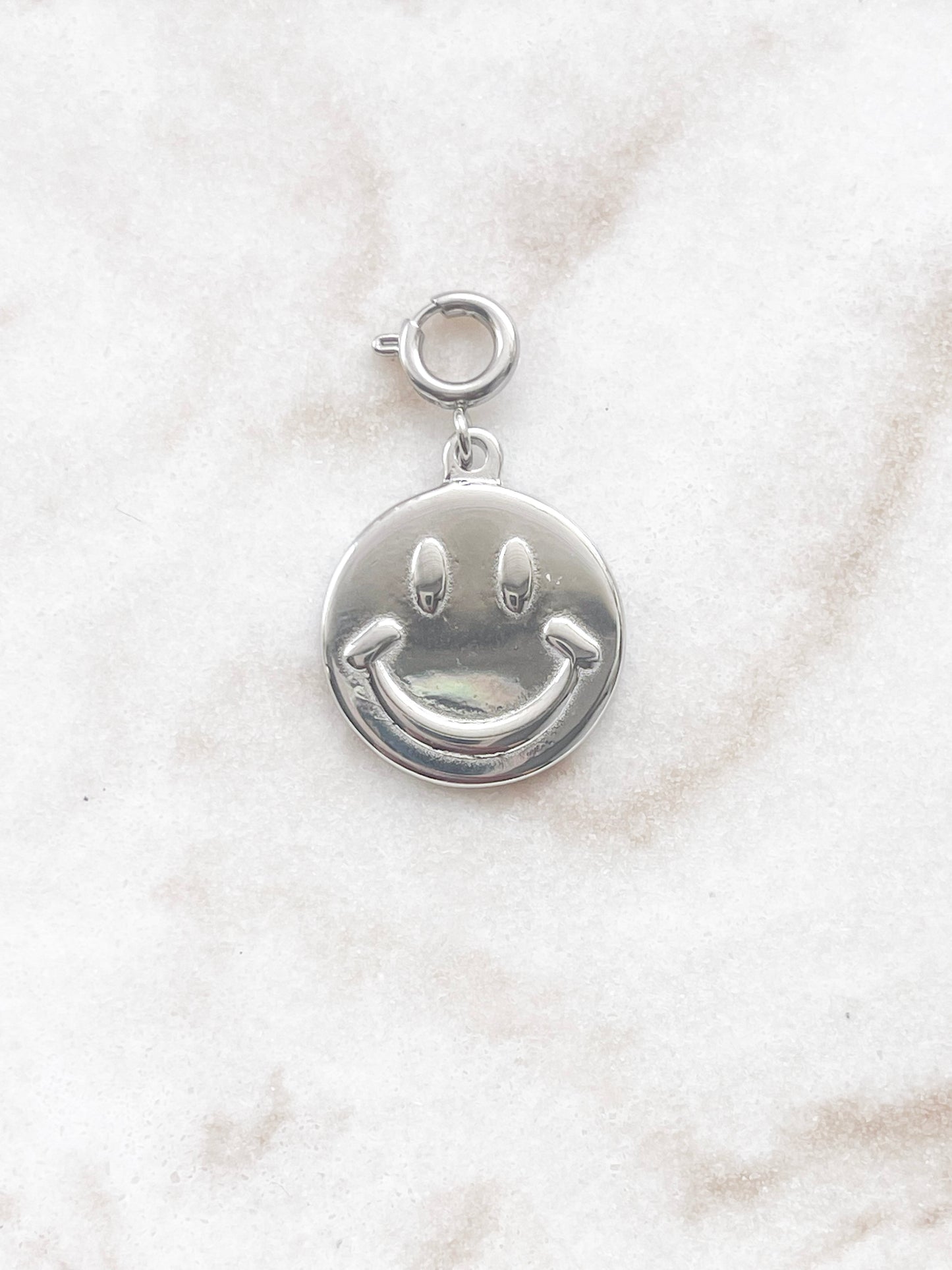 Smile Charm- Silver
