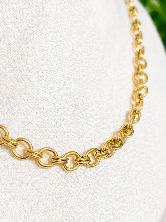 Arya Chain Necklace - Gold