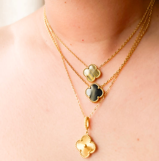 Black Clover Necklace