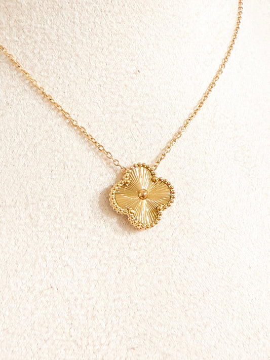 Gold Clover Necklace