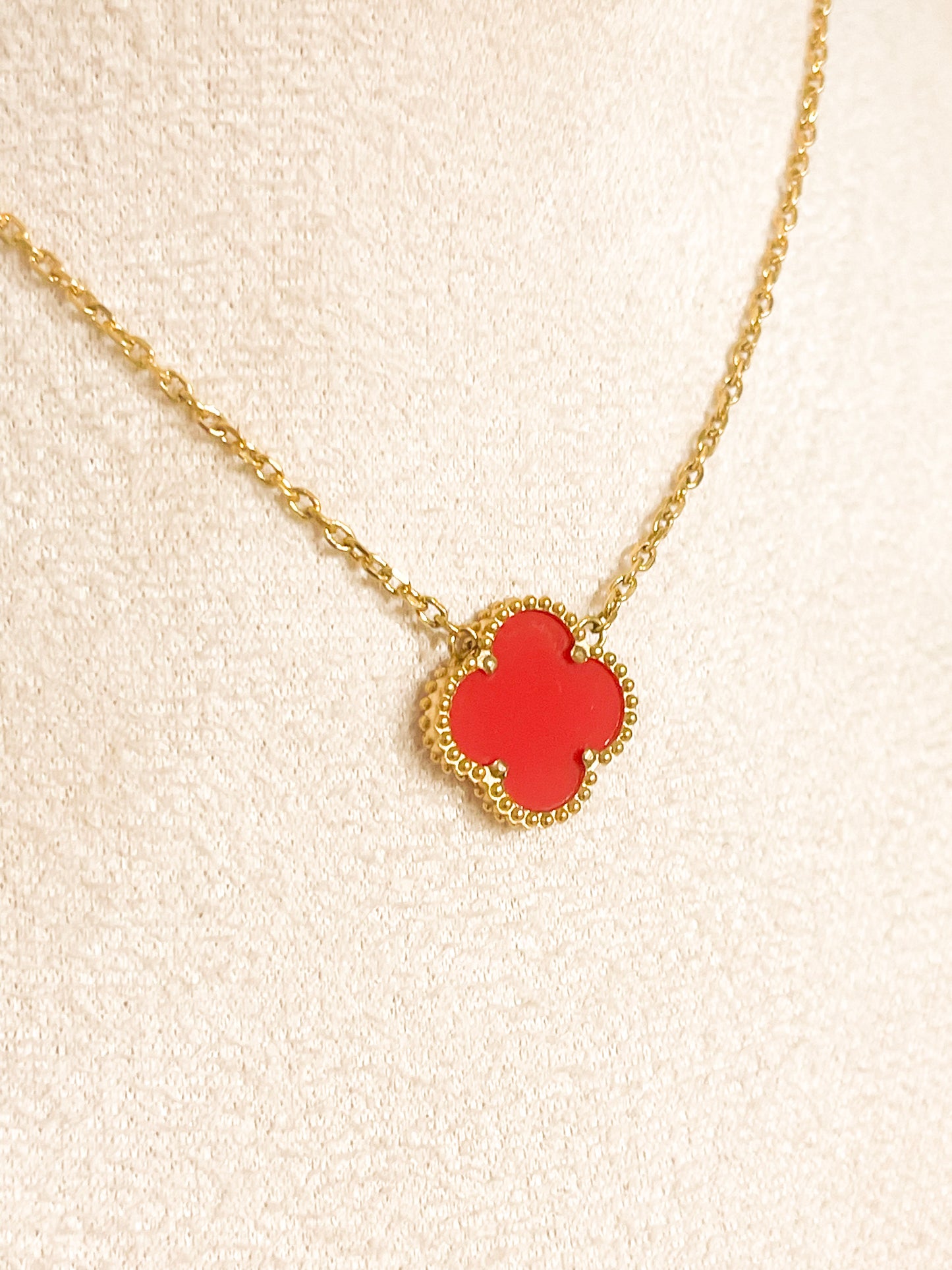 Red Clover Necklace