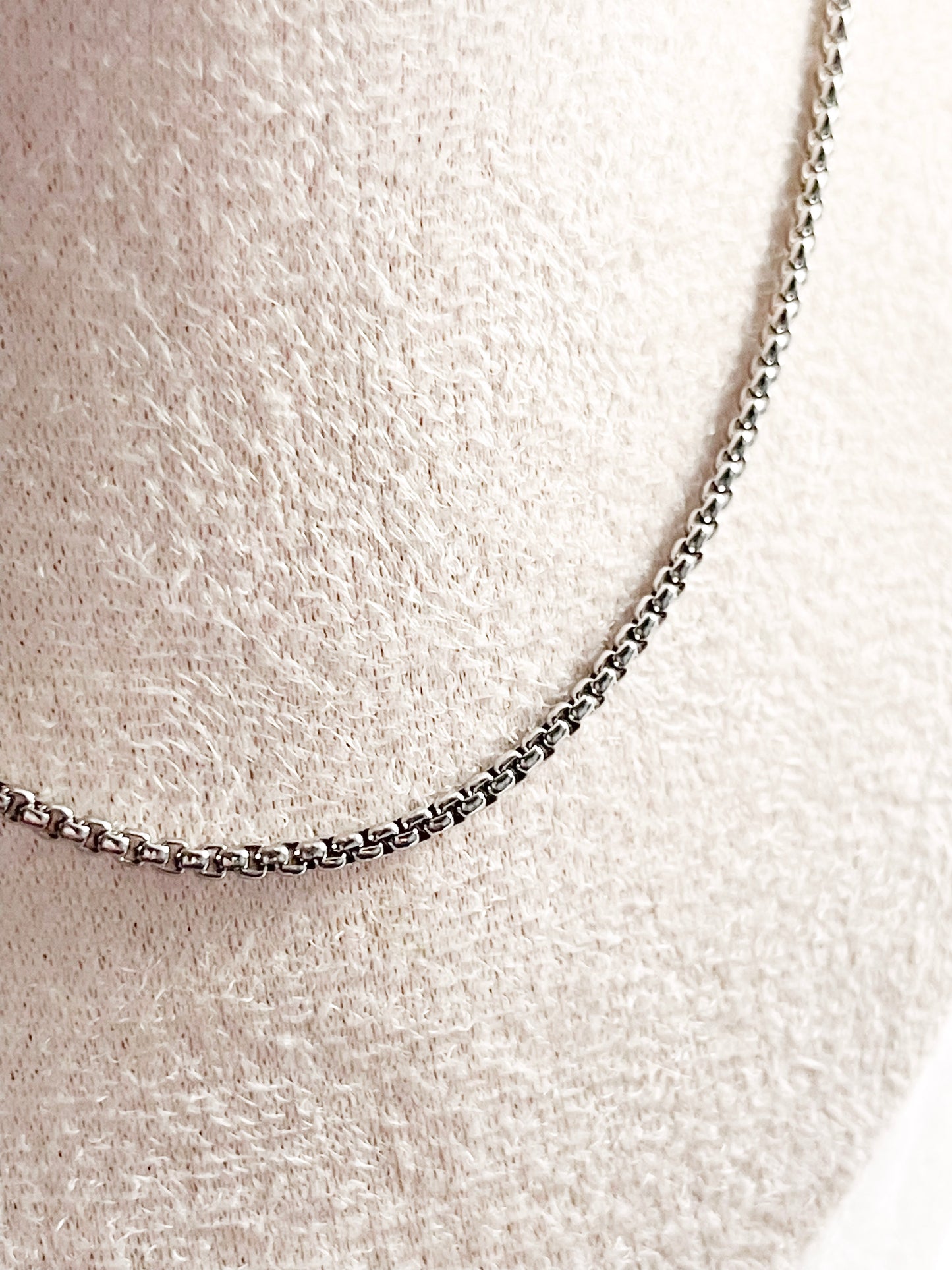 Indria Chain Necklace - Silver
