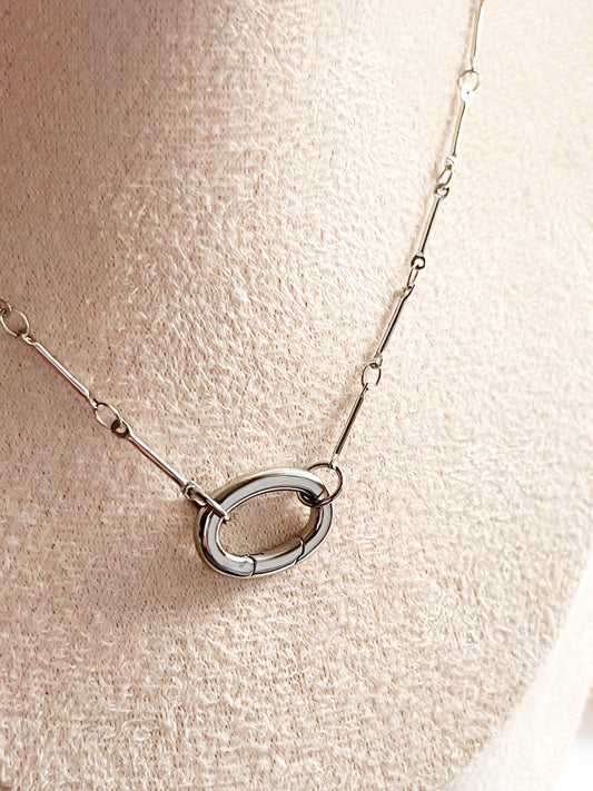 Thea Carabiner Necklace