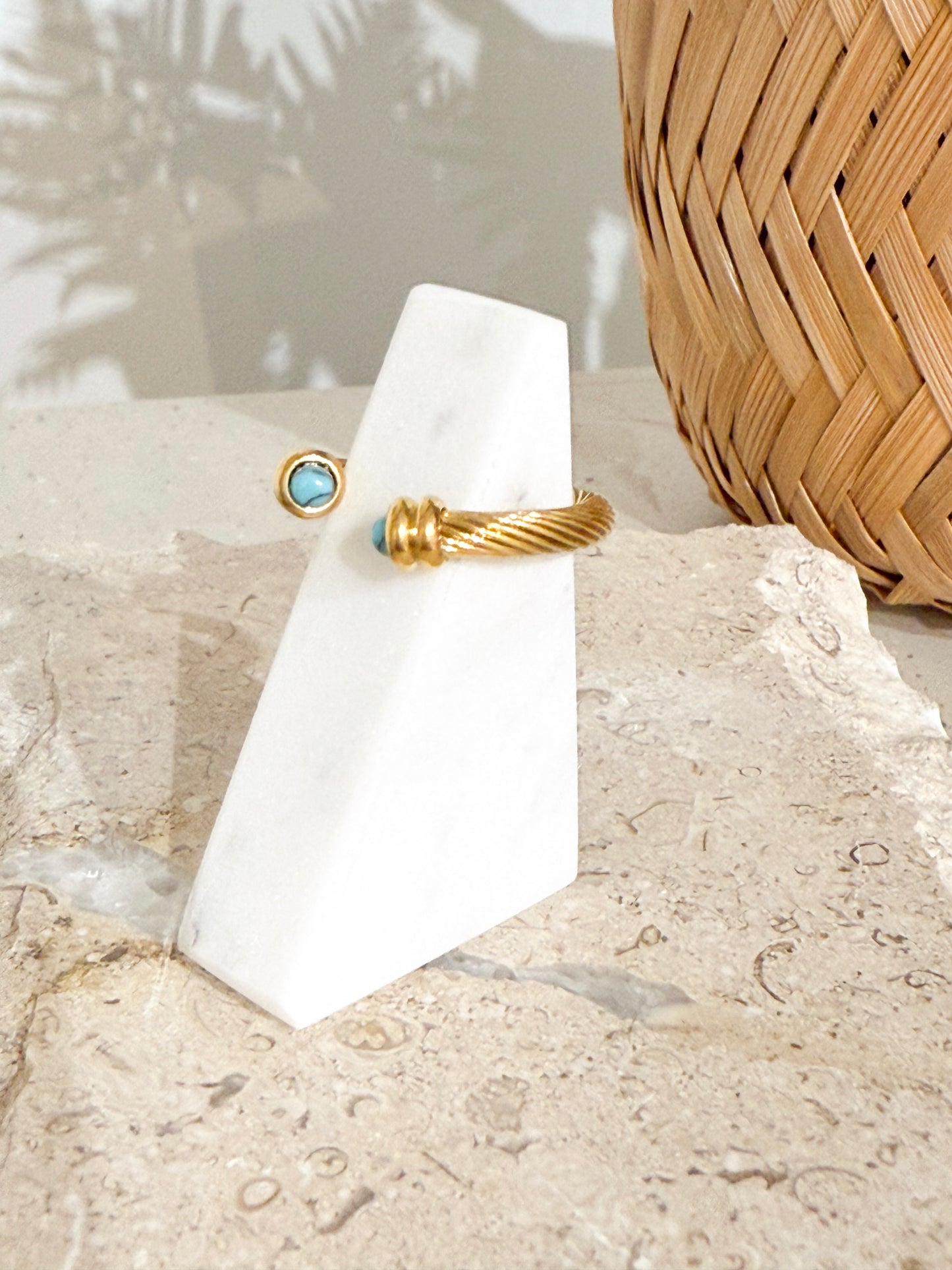 Turquoise Duo Ring
