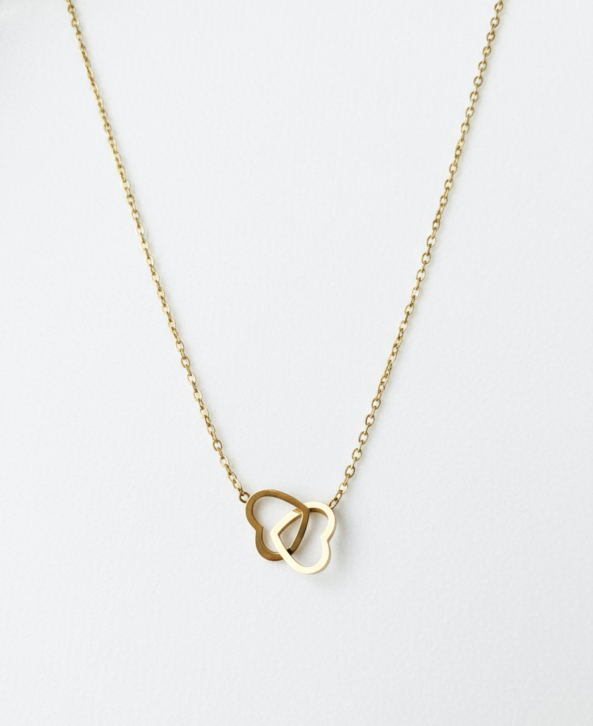 Linked Hearts Necklace
