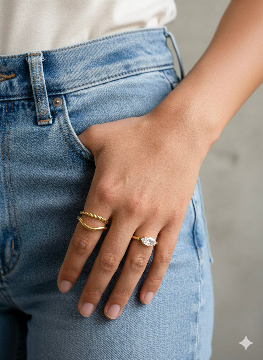 Harmony Duo Ring Set