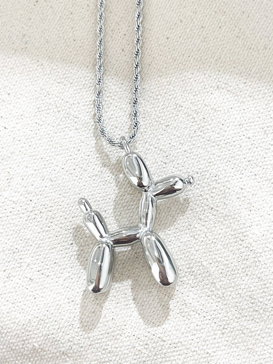 Balloon Dog Pendant Necklace  image 0