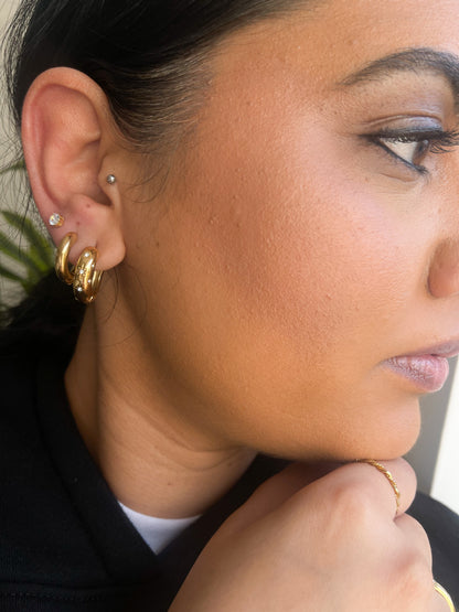 Twinkle Hoop Earrings