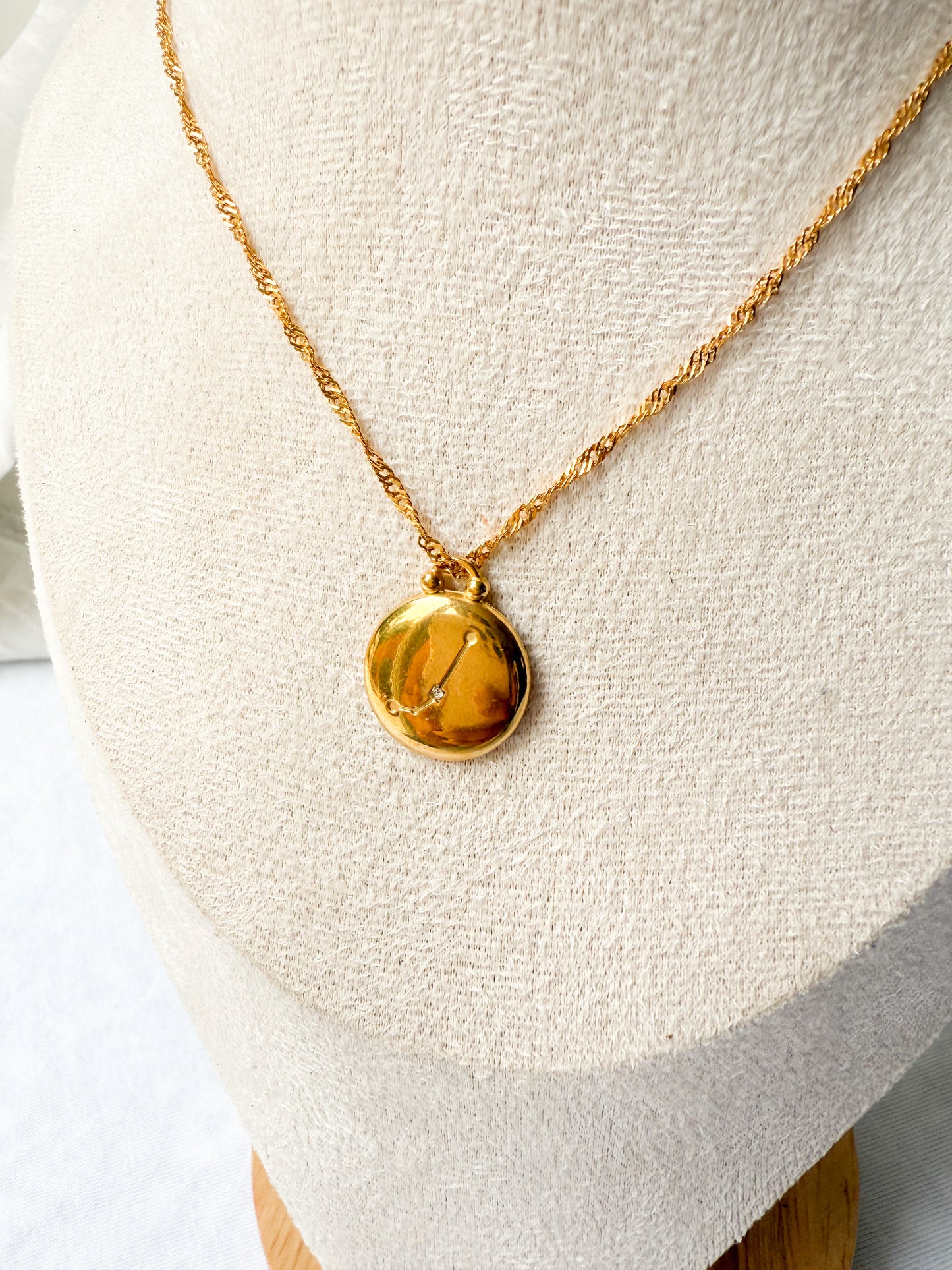 Zodiac Coin Necklace