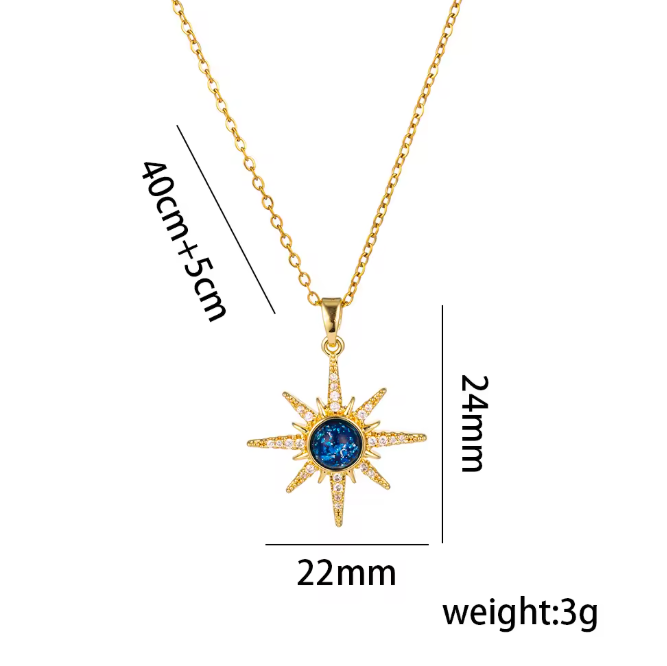 Celestial Starburst Necklace.