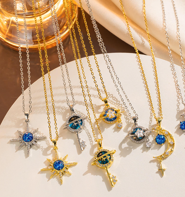 Celestial Key Necklace