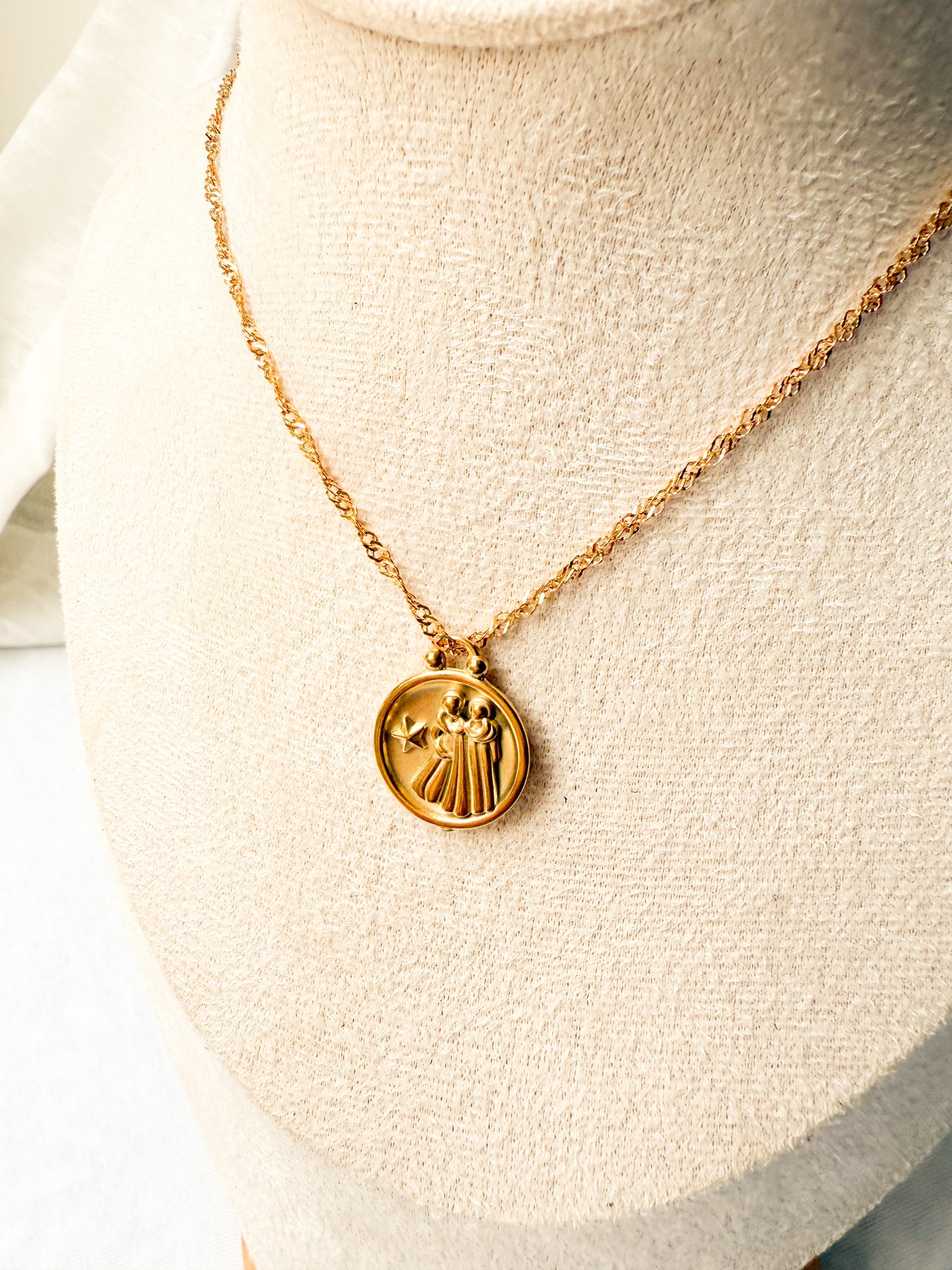 Zodiac Coin Necklace