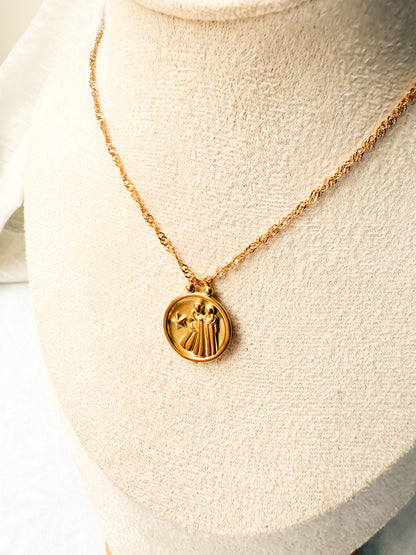 Zodiac Coin Necklace