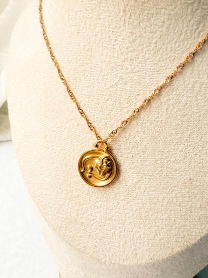 Zodiac Coin Necklace