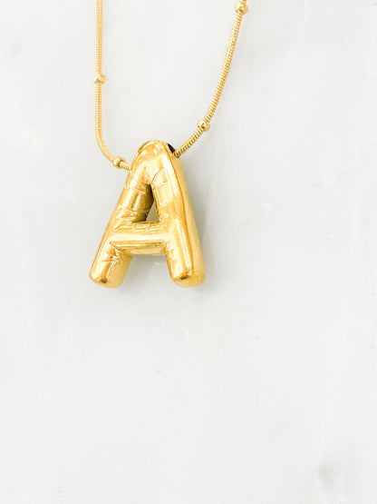 Bubble  Alphabet Necklace  image 8
