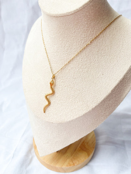 Golden Snake Necklace  image 0