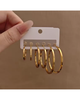 Classic Slim Hoop Trio Set
