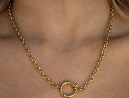  Chain Carabiner Necklace image 0