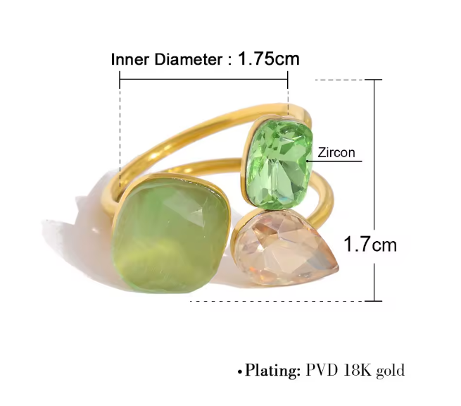 Spring Gemstone Ring
