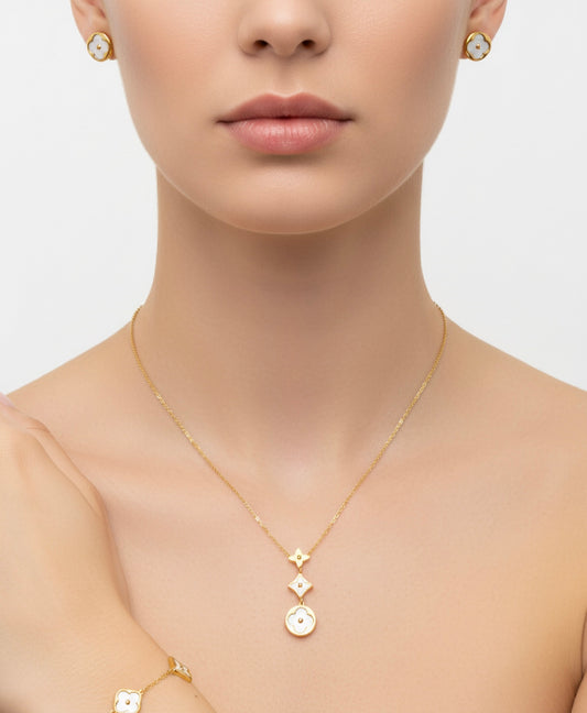 Petal & Star Necklace