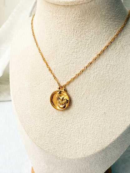 Zodiac Coin Necklace