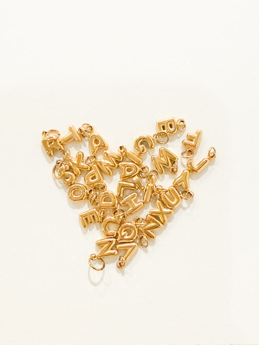 Mini Alphabet Charm