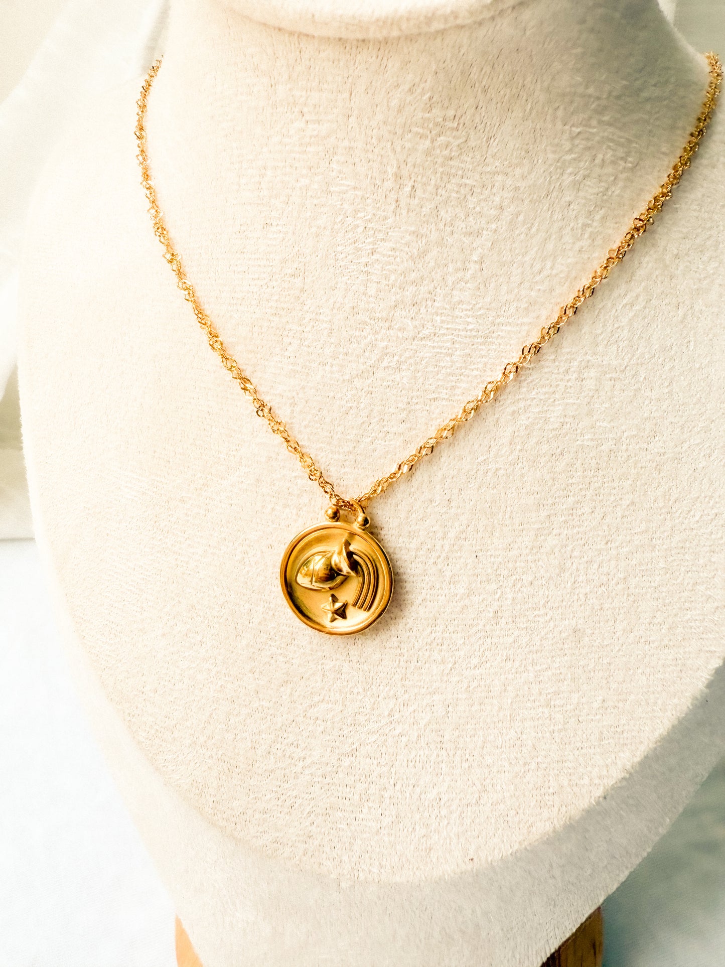 Zodiac Coin Necklace