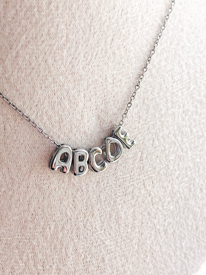 Bubble Alphabet Charms