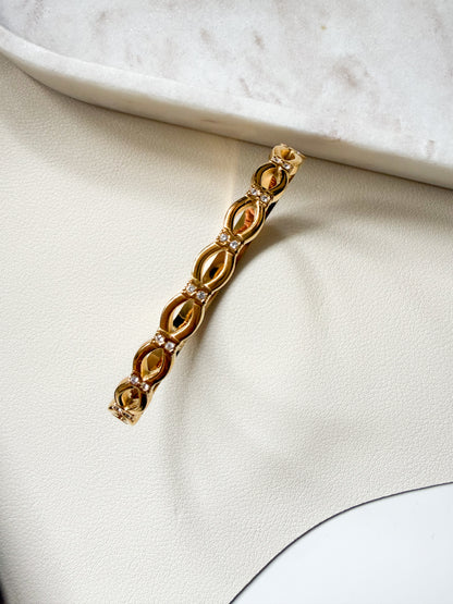 Infinity Sparkle Bangle