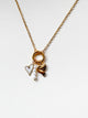 Curious Heart Charm Necklace