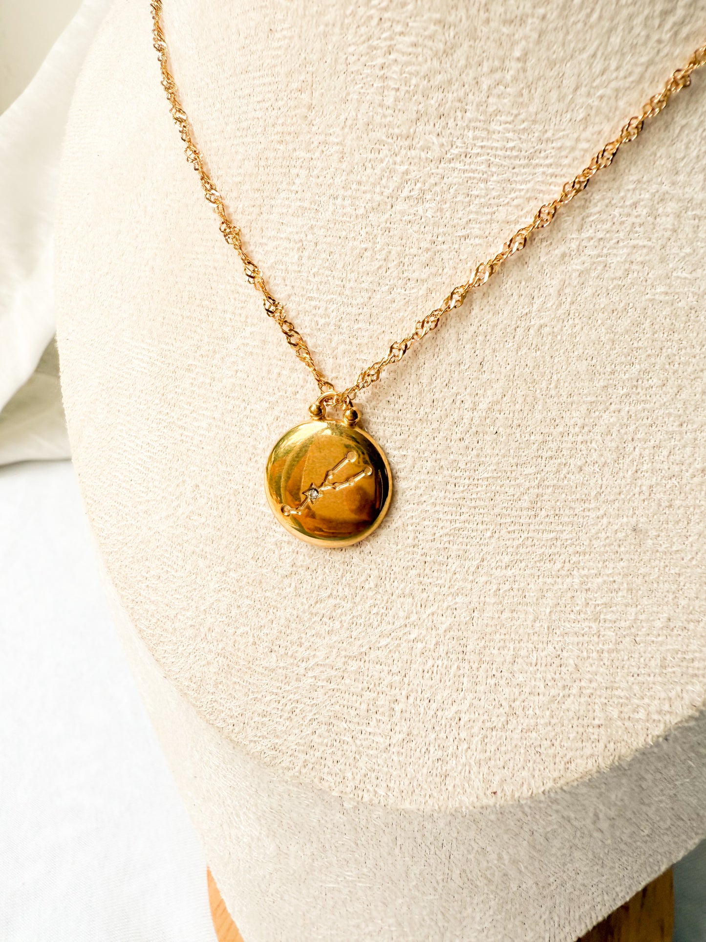 Zodiac Coin Necklace