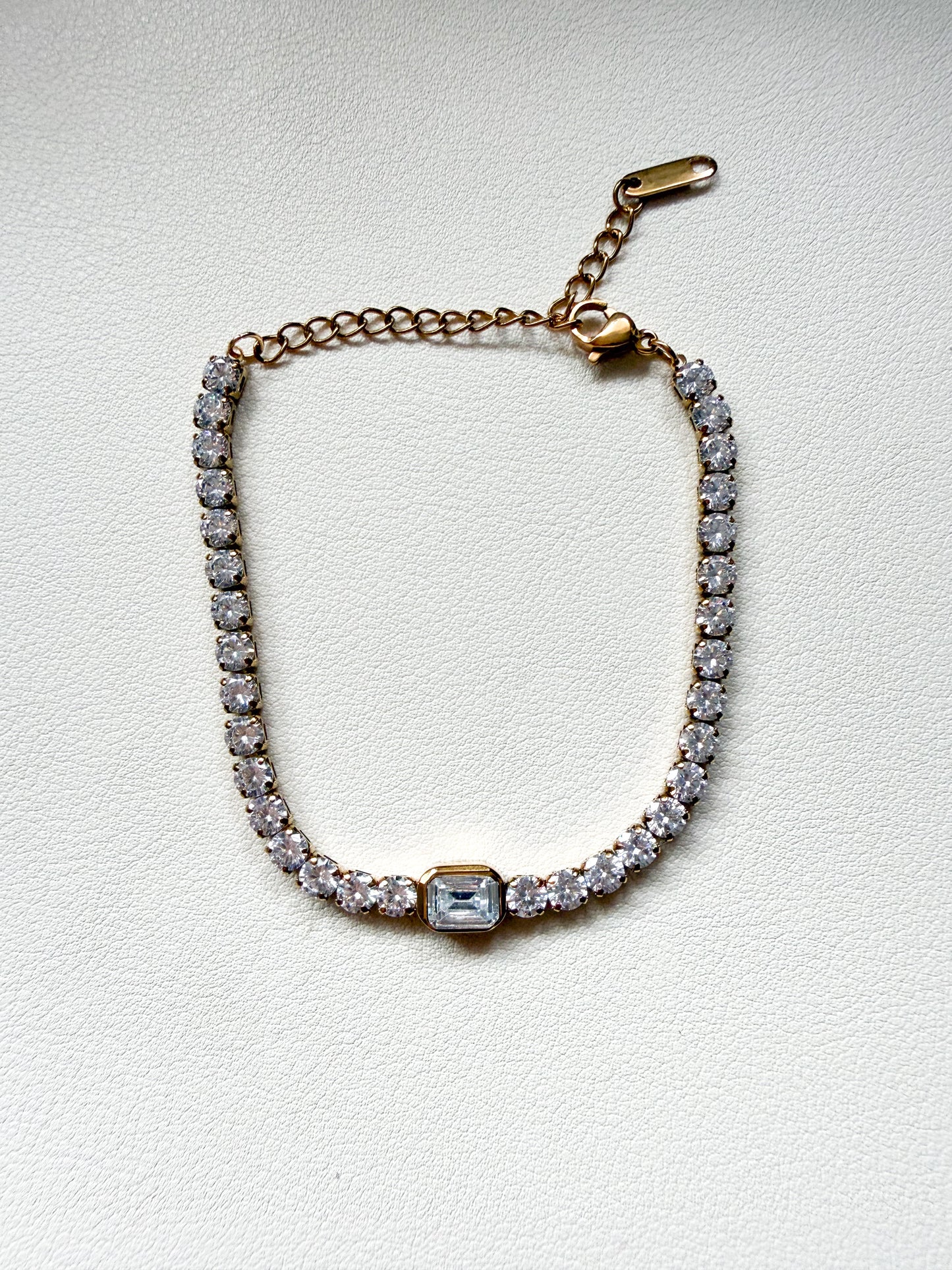 Classic Crystal Tennis Bracelet