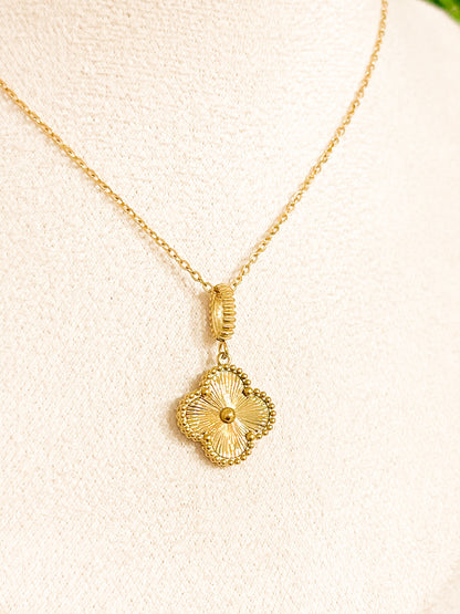 Gold Clover Necklace