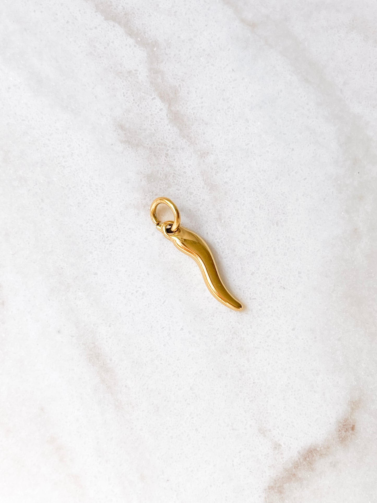 Gold Cornicello Charm
