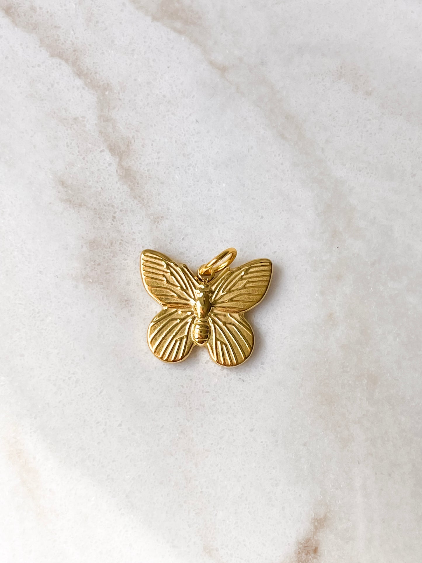 Golden Butterfly Charm