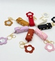 Lipstick Holder Mirror Keychain