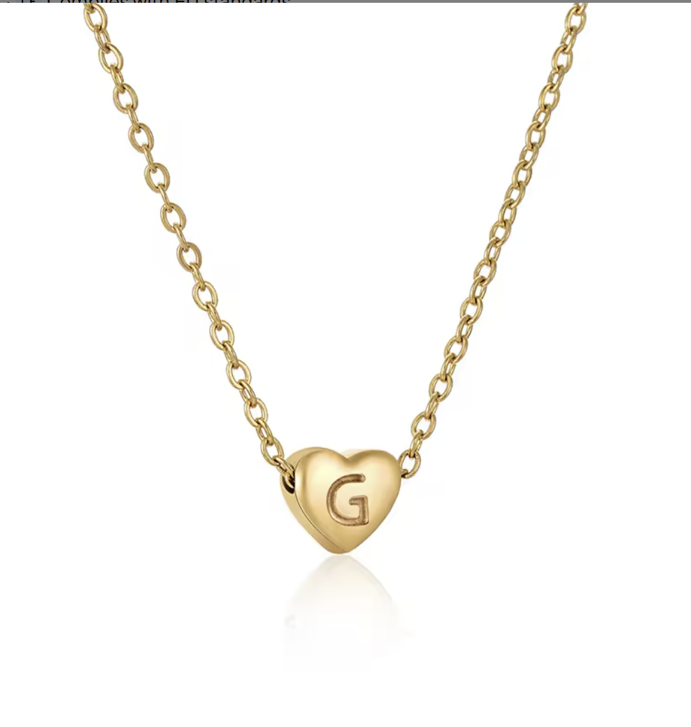 Heartmark Initial Necklace