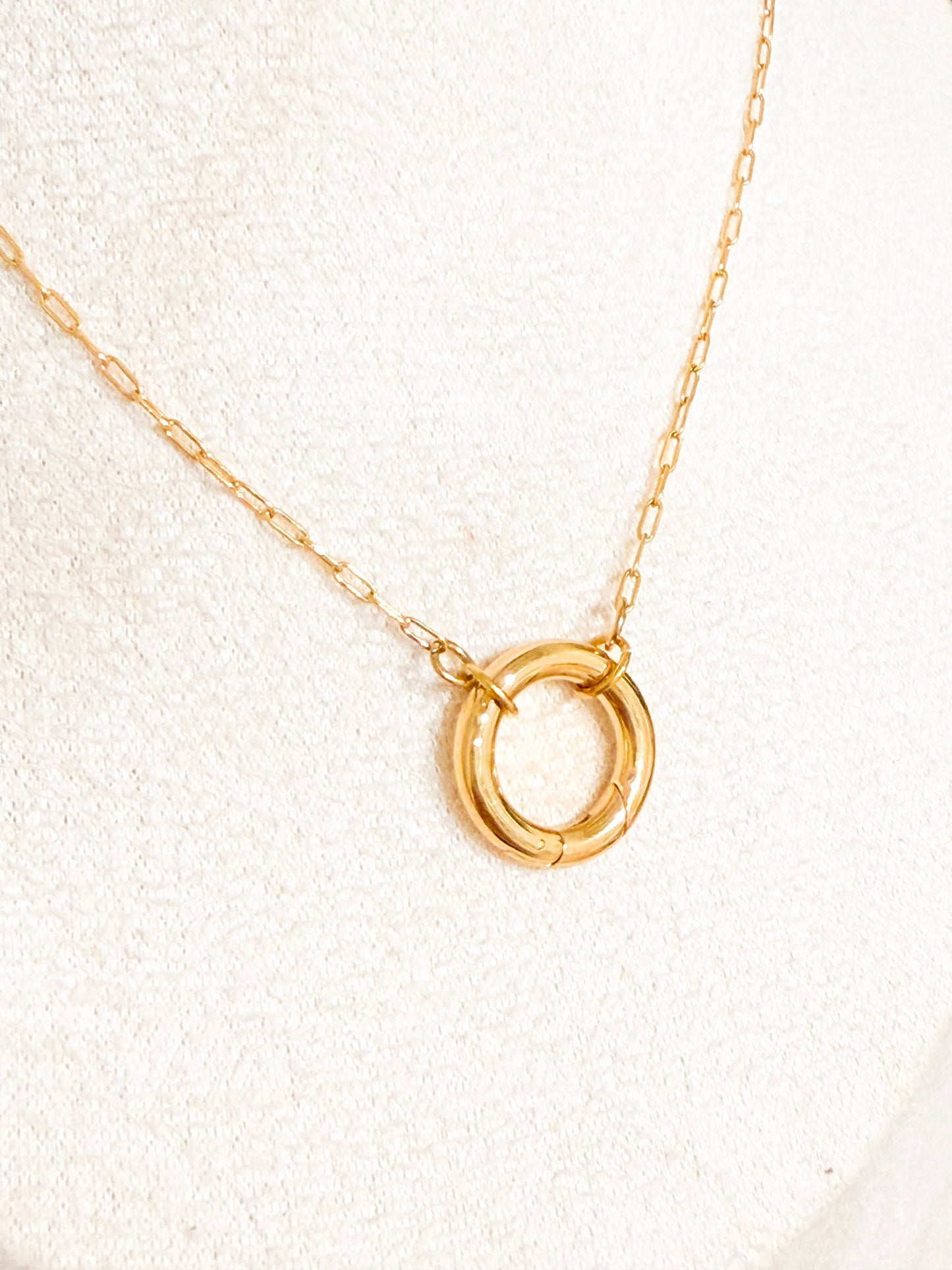 Rumi Carabiner Necklace