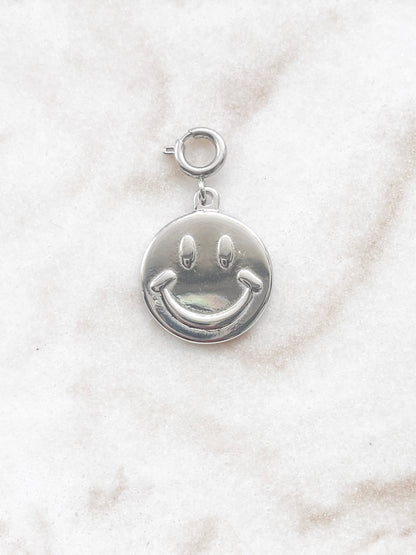 Smile Charm- Silver