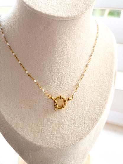 Alba Carabiner Necklace