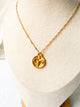 Zodiac Coin Necklace
