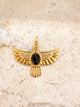 Onyx Eagle Charm