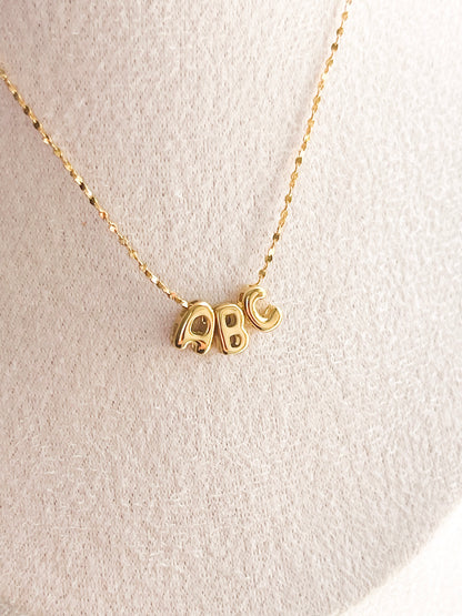 Bubble Alphabet Charms