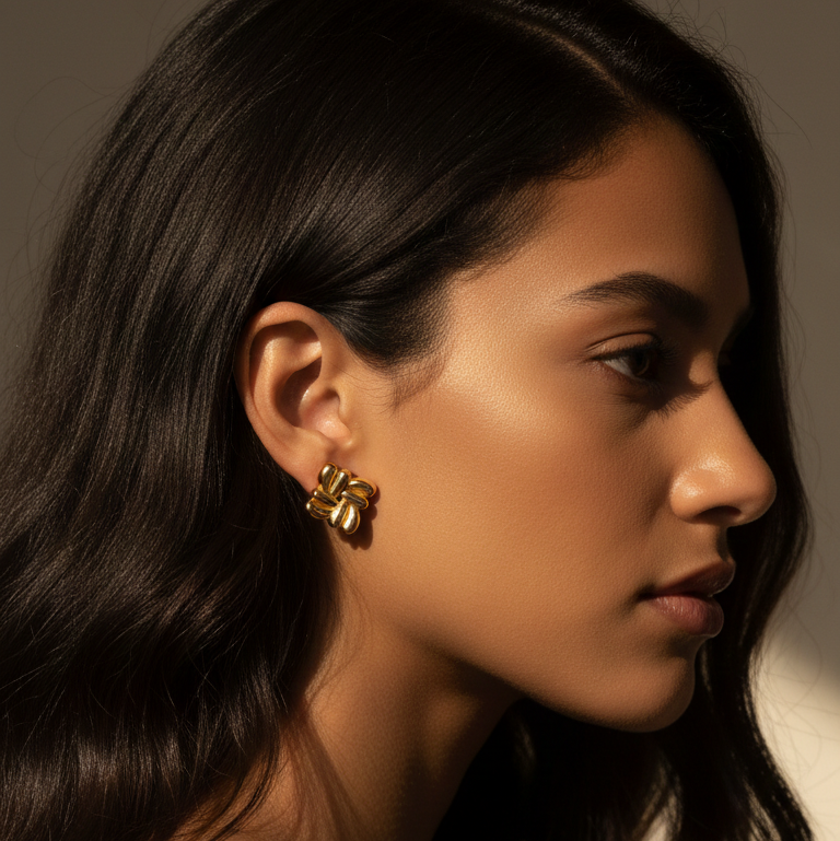 Bubble Bloom Studs
